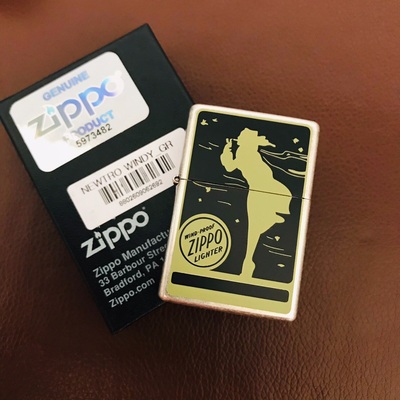 Zippo打火机韩版古银1937风女绝版珍藏只保真新机无油俩只价格