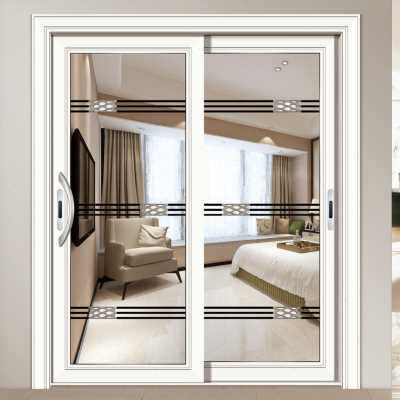 新款定制阳台推拉门 厨房移门 钢化玻璃重型推拉门 定做
