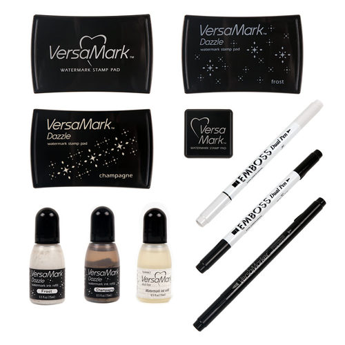 正品日本进口月猫补充水印印油