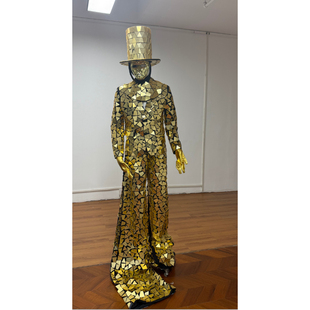 乐园景区巡游高跷款 镜面人