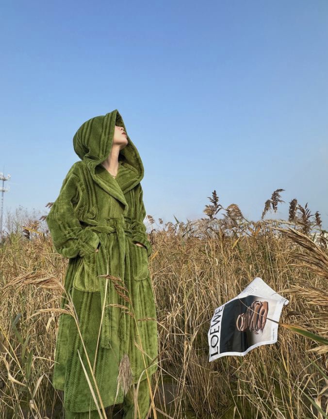 珊瑚绒睡衣女冬新款高级感睡袍冬季女款加厚可外穿家居服套装长袍