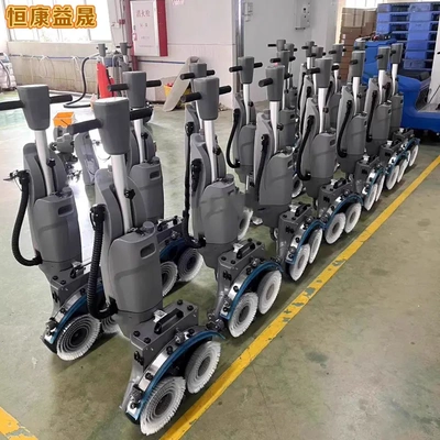 小型洗地机商用别墅商场餐厅手推式拖地机酒店物业吸拖一体扫地机