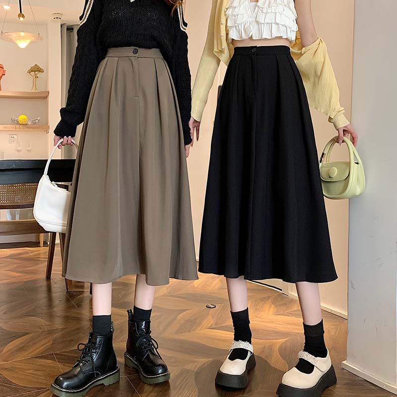 99070-036新款半身裙大码女装梨型身材穿搭适合胯宽屁股大遮肚子