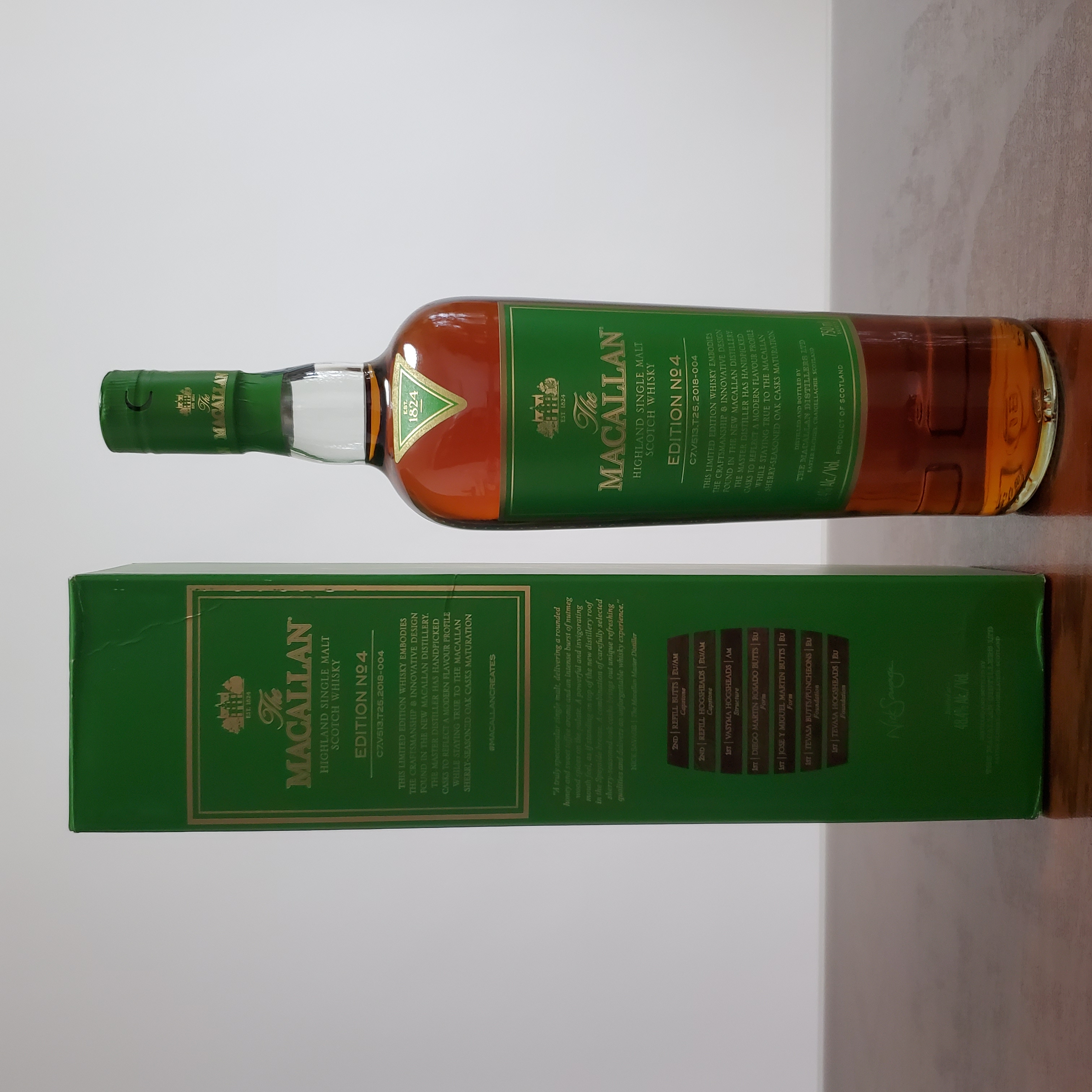 麦卡伦no4限量版MACALLAN 单一麦芽威士忌750ml