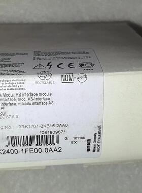 3RK2400-1FE00-0AA2 AS接口模件 工控配件 包邮议价维修