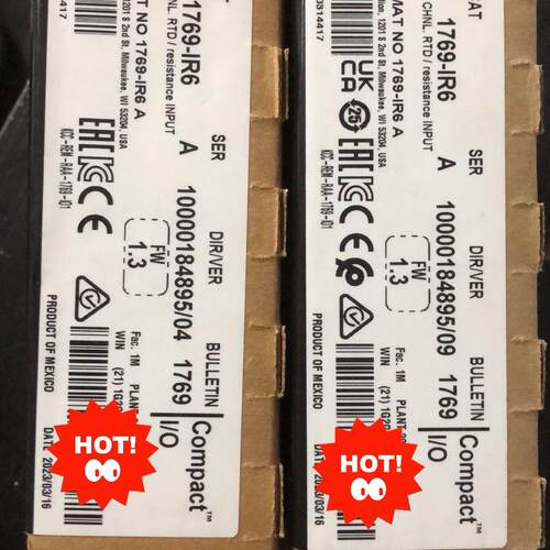 1769-IR6 AB Compact I/O 电阻输入工控模块议价维修