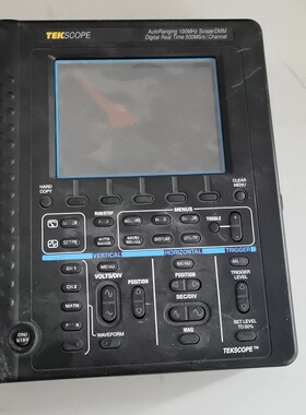 TEKSCOPE 100MHz 500MS/s 数字示波表 便携式测试仪器议价维修