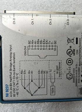 NI 9237 桥接模拟输入采集模块 工业自动化测控模块议价维修