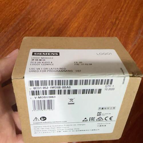 6ED1052-1MD08-0BA0 逻辑模块 LOGO!可编程工控模块议价维修