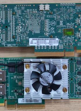 QLOGIC QLE2672-CK-01 16GB FC HBA双口直通卡议价维修