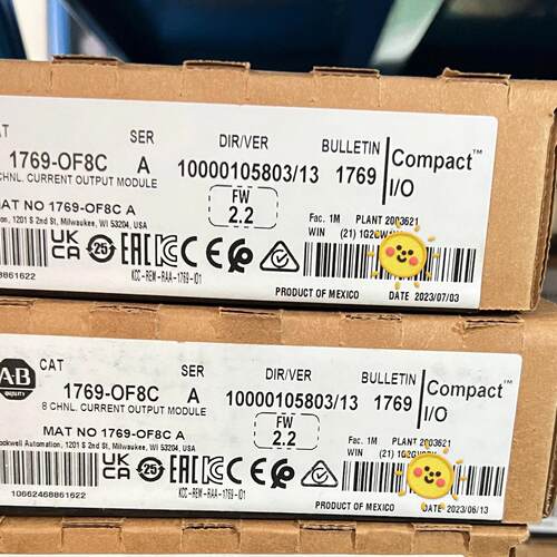 1769-OF8C 电流输模块 Compact I/O 工控自动化模块议价维修