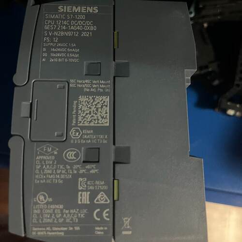 6ES7214-1AG40-0XB0 PLC模块 CPU 1214C 可编程控制器议价维修