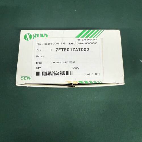 7FTP01ZAT002 热保护器 SUNY工业自动化保护器件议价维修