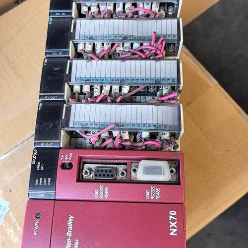 AB NX70 CPU702 X16D Y16R PLC模块 输入输单元 基板议价维修