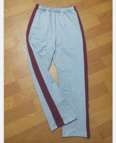 订做纯棉中小学生男女浅灰色校服