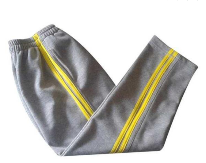 订做浅灰色校服裤子运动长裤