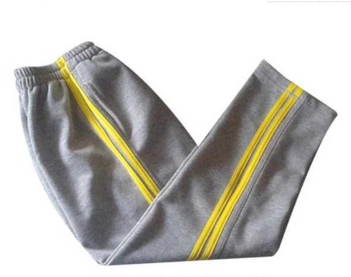 订做浅灰色校服裤子运动长裤