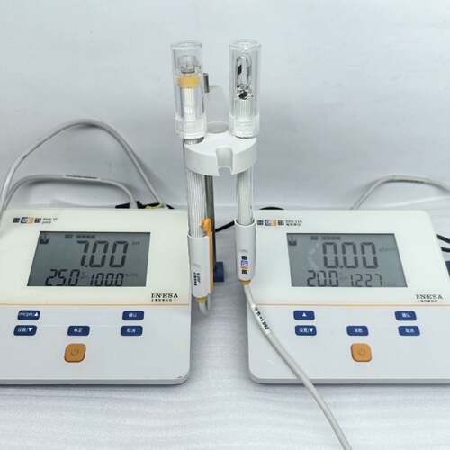 可维修雷磁PHS-25 pH计和DDS-11A电导率仪，成色如图，议价