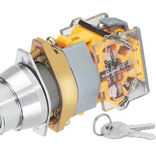 启动按钮开关 LAY39A 二位置钥匙钮 螺丝固定型 11Y