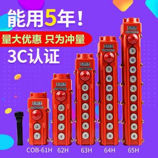 61H 63H COB 62H 防水起重控制盒电动葫芦 64H 65H行车按钮开关