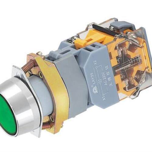 LAY39A-11D Φ30型带灯按钮 启动按钮开关 螺丝固定型
