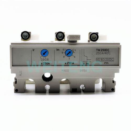 TM250DC热磁式直流脱扣器单元3P三极250A塑壳断路器NS250