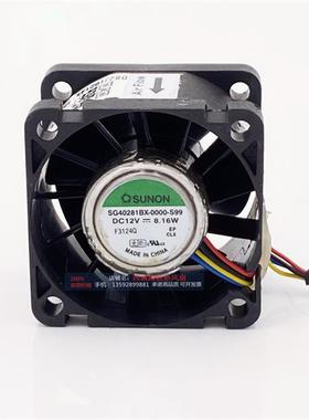 正品 SG40281BX-0000-S99 12V 8.16W 4CM4028 4线大风量