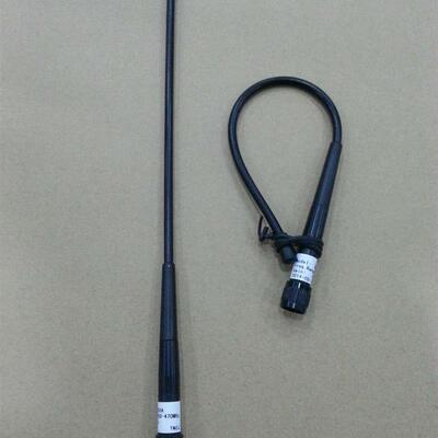 650±30MHZ/616-678MHZ 4dBi 软胶棒终端机天线QT600A,TNC内针头