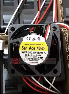 SanAce40WF A90L-0001-0385#X 9WF0424H6D06A 24V 原装进口风扇
