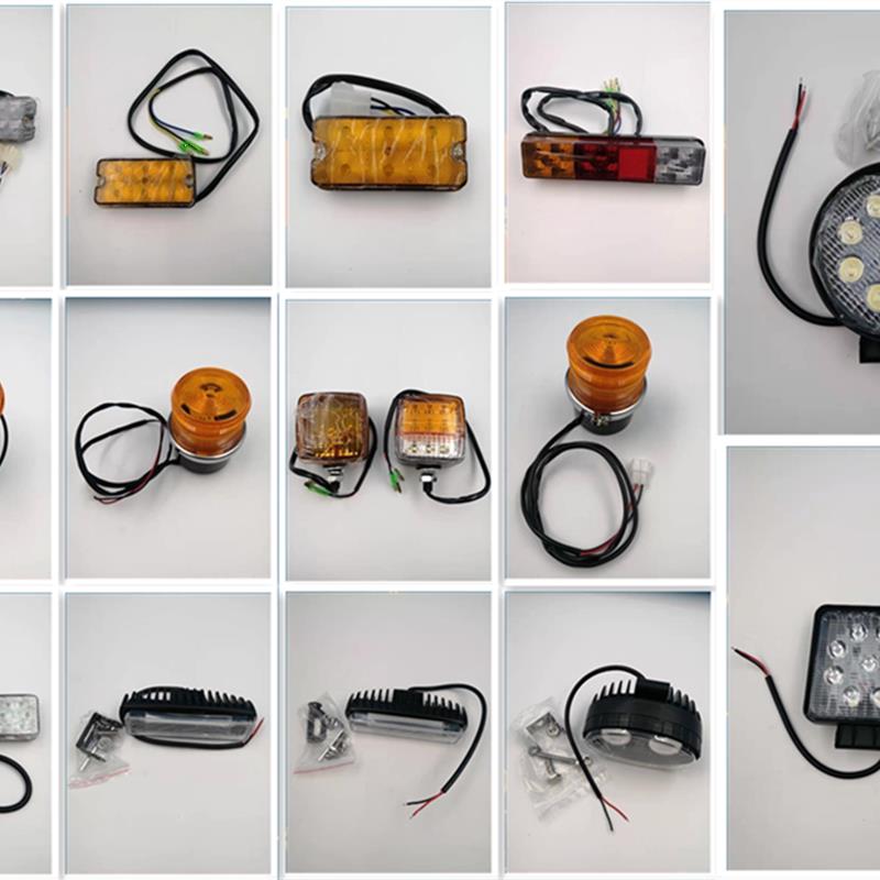 杭叉合力西林台励福叉车警示灯转向灯大灯LED蓝光灯红光灯通用型