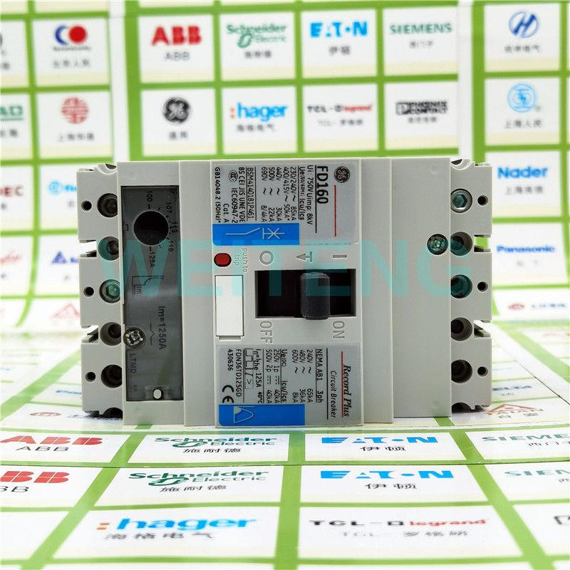 9年老店 通用 FD160 空气开关 Record Plus FDN36TD125GD断路器