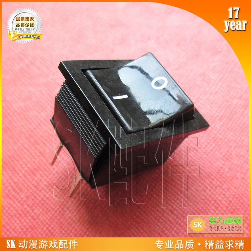 英国进口 ARCOLECTRIC 16A电流船型开关 4脚2档翘板 摇臂电源开关