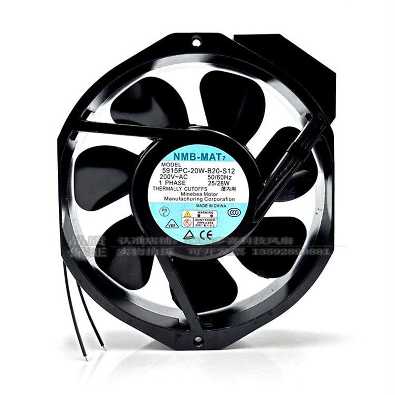 5915PC-20W-B20-S11/S05/S12 17238原装金属叶耐高温风扇 220V