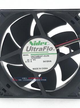 正品NIDEC U92T24MUA7-53J56 9025 24V 0.14A 9CM/厘米变频器风扇