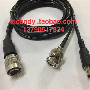 广濑HRS工业相机12芯转BNC公DC电源信号一体线12芯CCD触发电源线