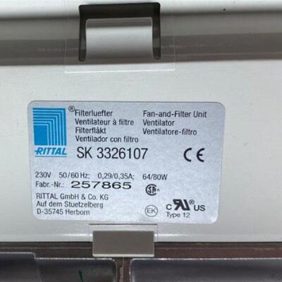 德国RITTAL SK3325107/100 SK3326107/100 3323 3322威图机柜风扇