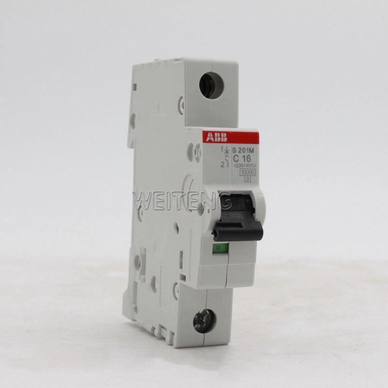 9年老店 空气开关 S201M-C16 高分断10KA单片单极小型断路器