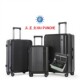 五星鱼行李箱20寸前开口拉链款 深仓大容量旅行箱19开24寸铝框硬箱