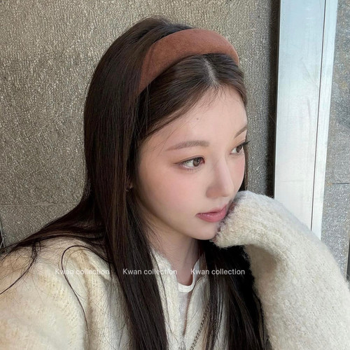 韩国海绵高颅顶秋冬发箍女高头箍