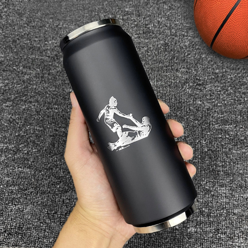 易拉罐不锈钢保温杯篮球比赛水杯可乐运动杯子车载创意水杯可定制