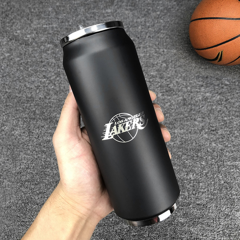 易拉罐不锈钢保温杯篮球水杯可乐运动杯子车载创意水杯咖啡杯ins