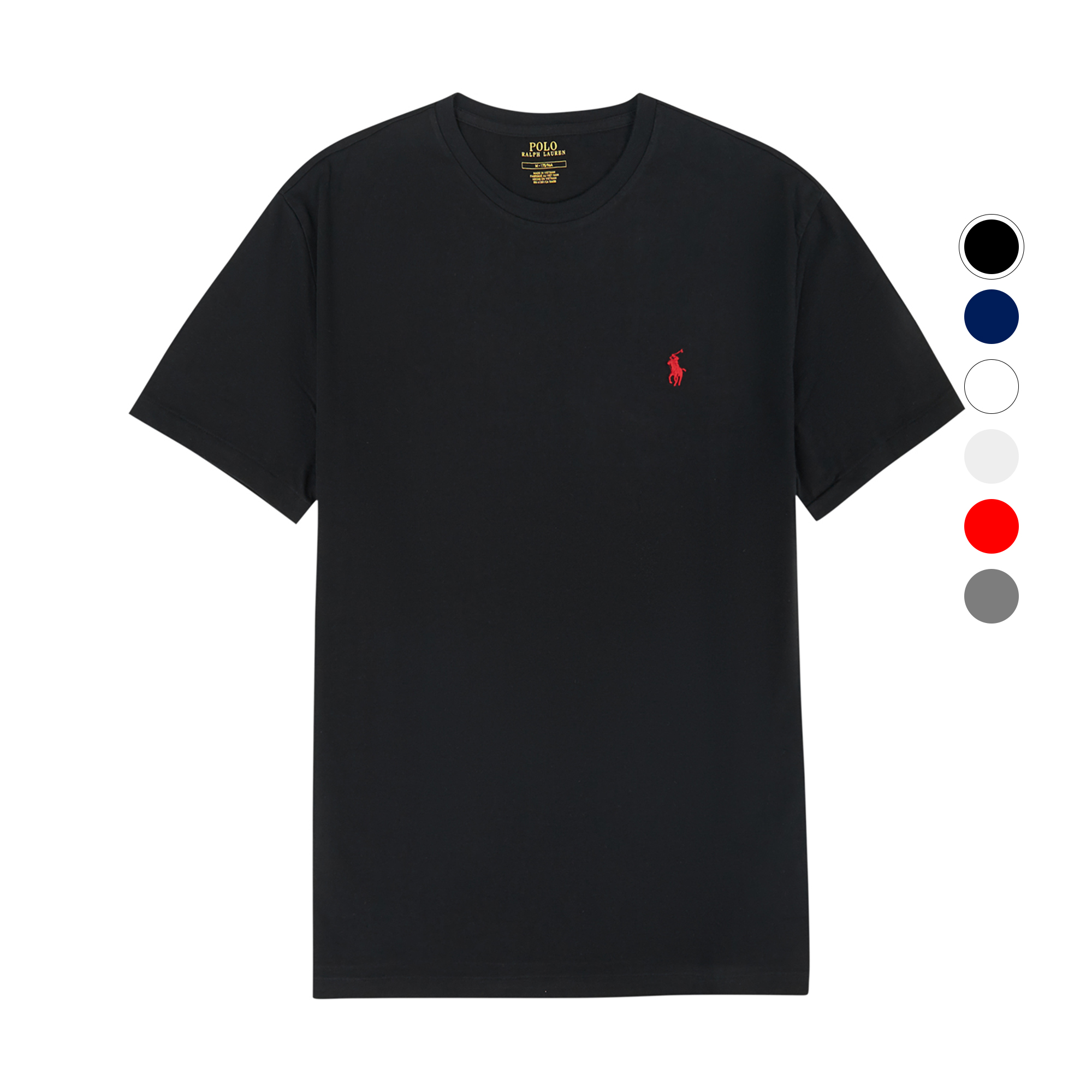 美国正品拉夫劳伦POLO Ralph Lauren小马标短袖圆领纯色T恤男夏
