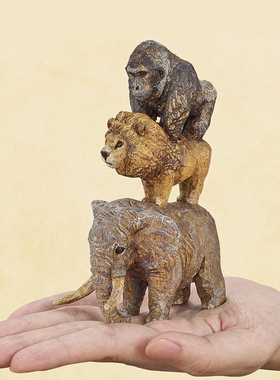 [预售定金] HASHIMOTO MIO动物雕刻造型摆件不包邮