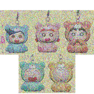 正男 阿呆 包邮 正版 不 蜡笔小新 标记小挂件 预定 小熊装