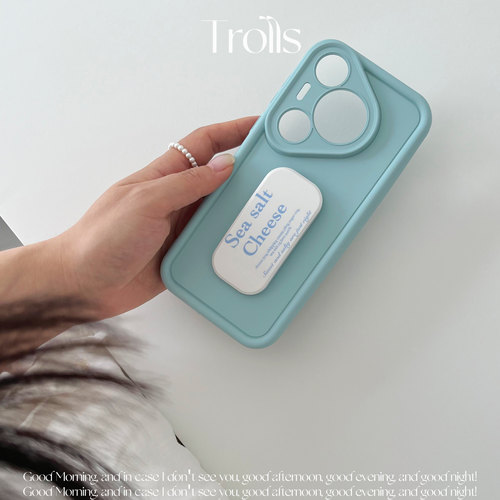 mate50推拉支架海盐白小众