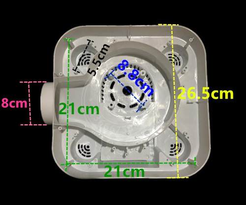 灯暖配件浴霸耐高温底壳