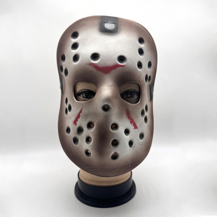 杰森面具cos杀人狂魔万圣节化装道具影视弗莱迪大战杰森面具eva