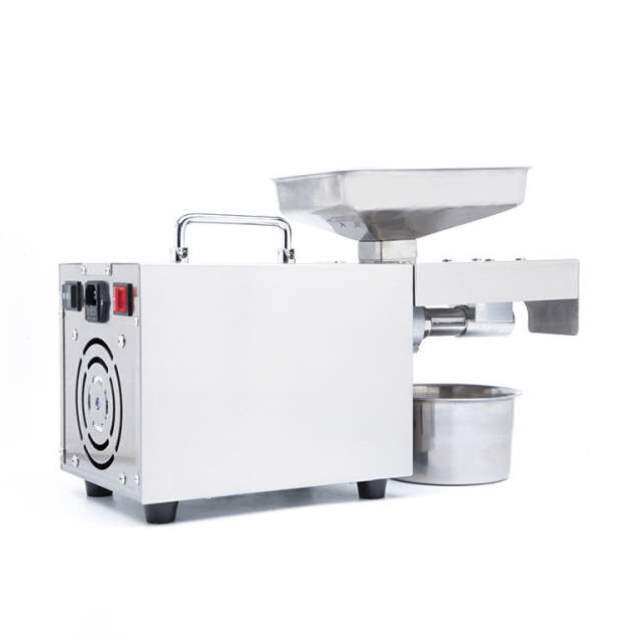 家用中小型自动榨油机多功能免炒即榨不锈钢榨油机器易操作高出油