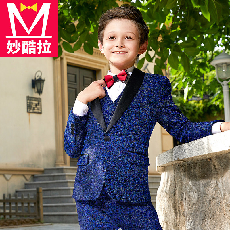 男童西装走秀钢琴演出服儿童小西装套装春秋花童礼服亮面外套英伦在类目 童装/婴儿装/亲子装, 外套/夹克/大衣, 西服/小西装中 - 来自Buy2taobao.com提供专业的淘宝代购服务