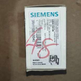 辅助继电器型号：3RH1122 1BB40